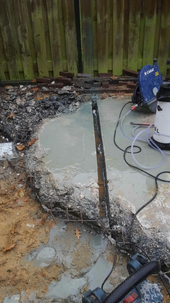 betonvloer laten slopen