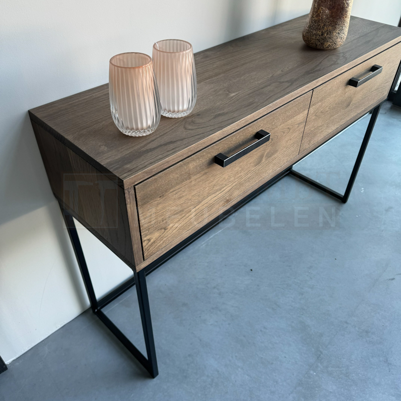 oude sidetable eiken