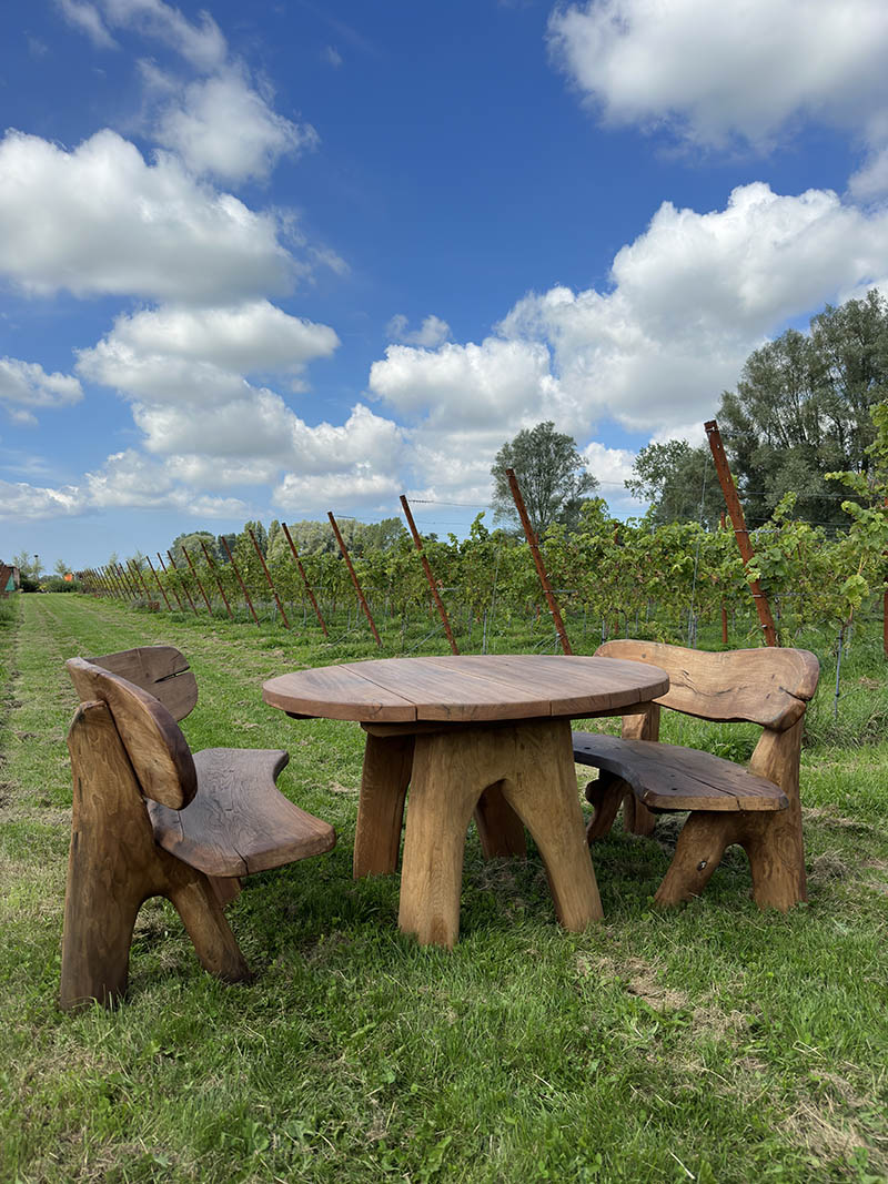 tuinmeubelen eikenhout