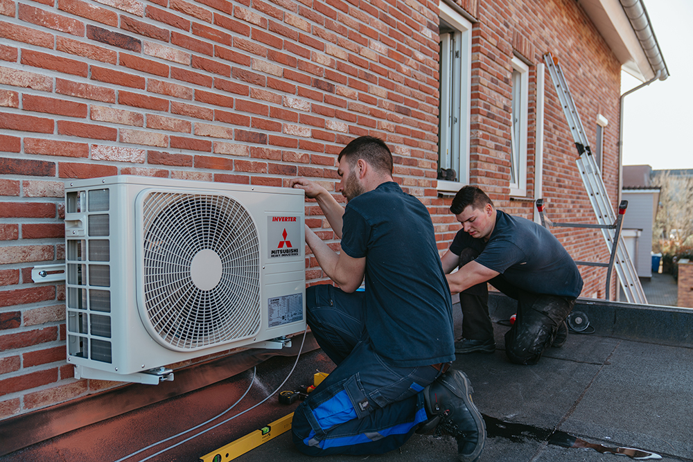 boete zelf airco installeren