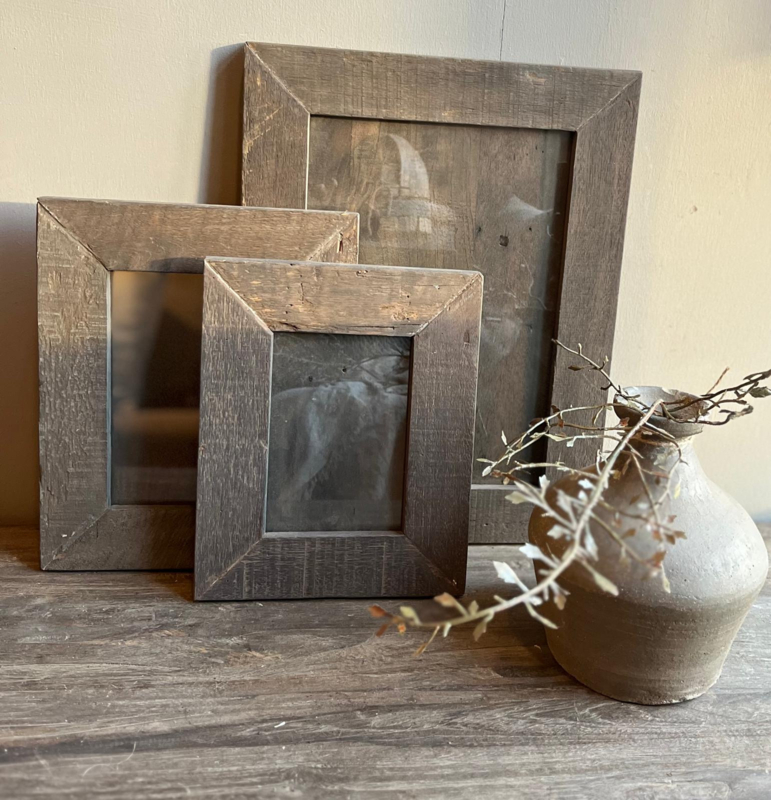 hout fotolijstjes