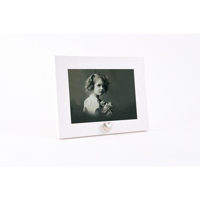 witte houten fotolijst