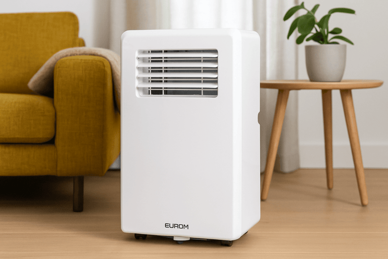 mobiele airco in huis